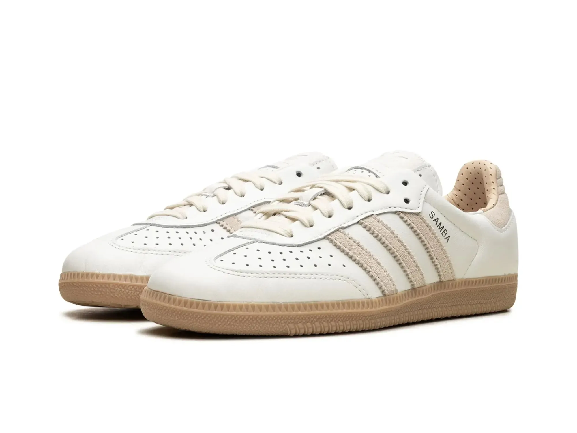 Adidas Samba OG "Core White Magic Beige"