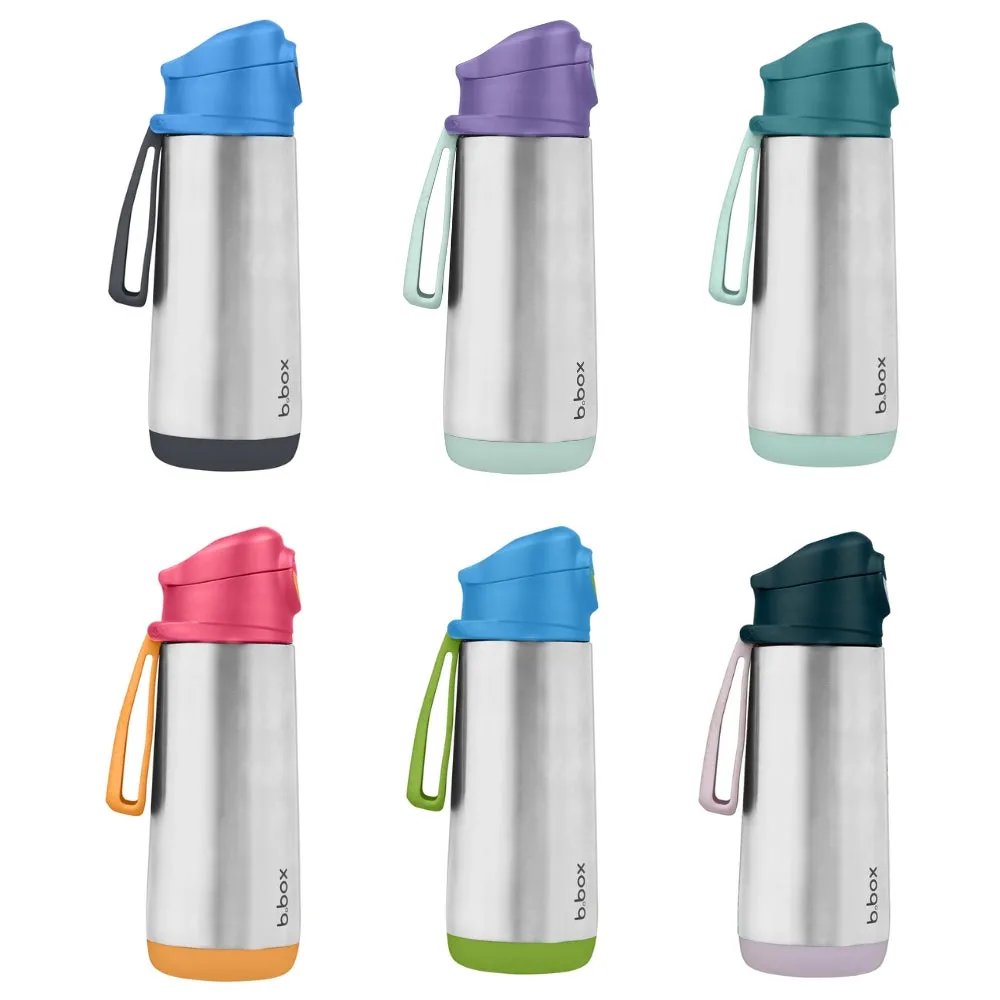 B.BOX 500mL INSULATED SPORT SPOUT BOTTLE - 6 COLOURS