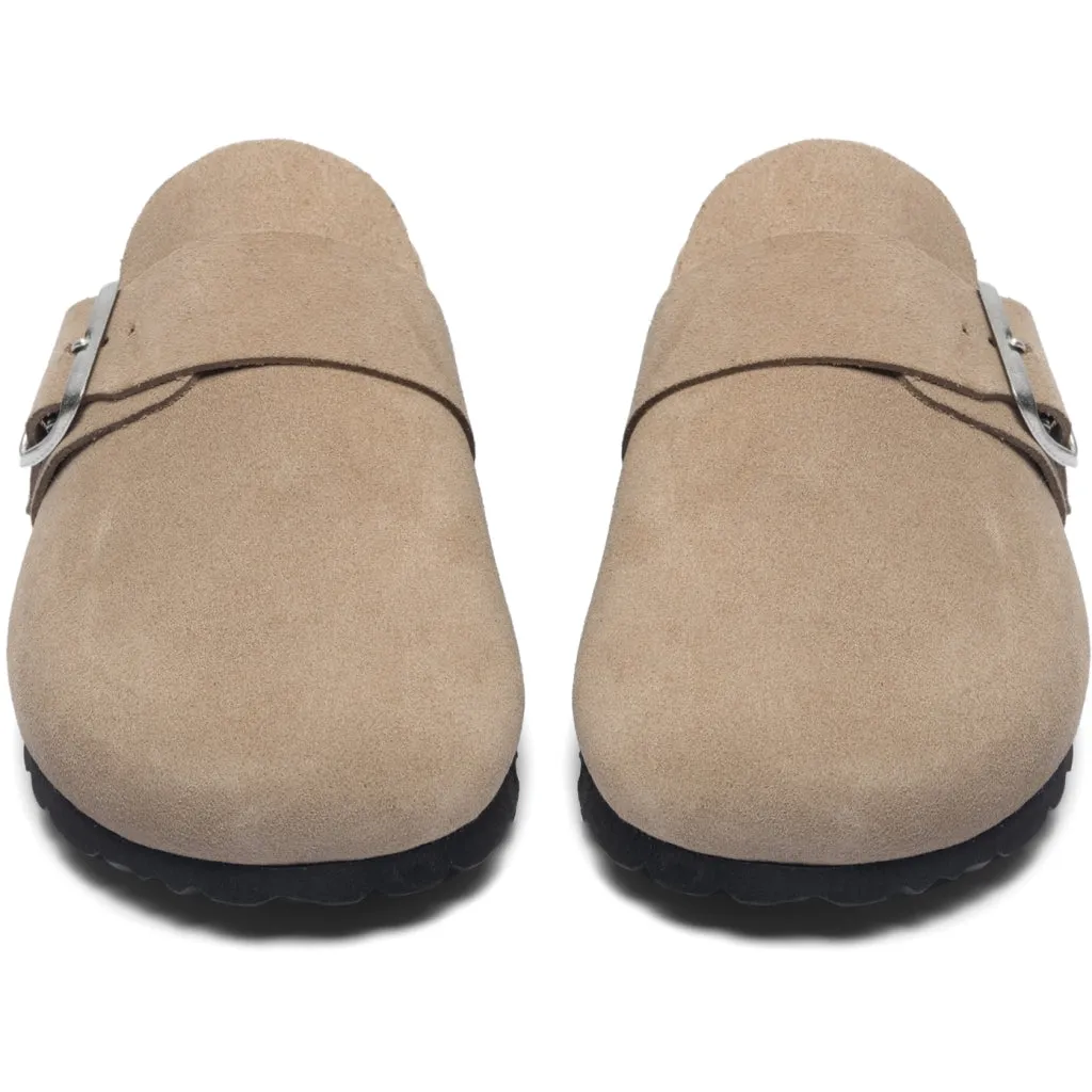 Bianco Beige Olivia Mule Sandaler