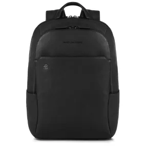 Black Square Small size, computer backpack with iPad®