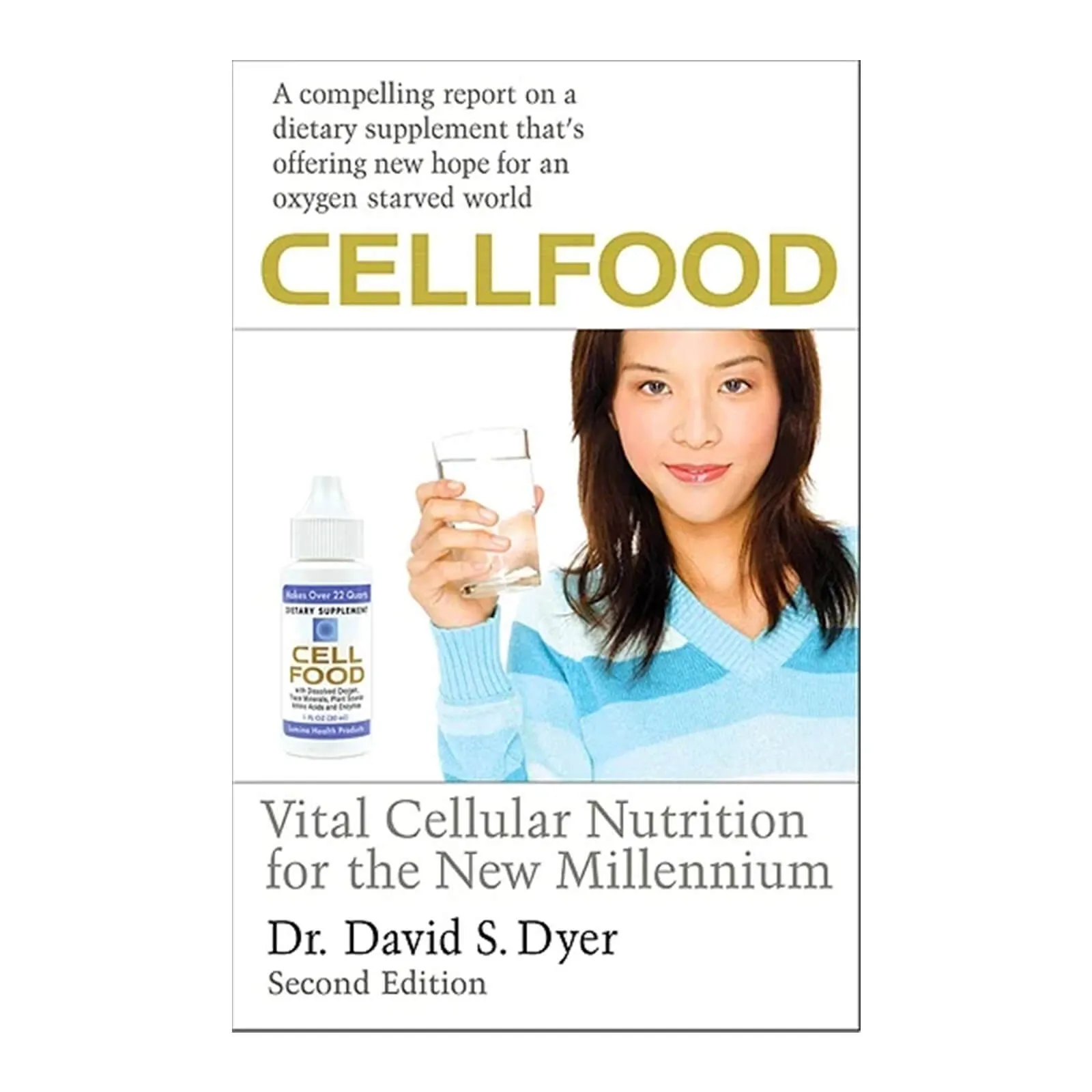 Cellfood Liquid Concentrate 1 oz   Free CellFood book by Lumina Health Oxygen Energy