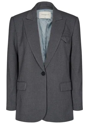 Copenhagen Muse Tailor Jacket - Blazer - Grey Melange