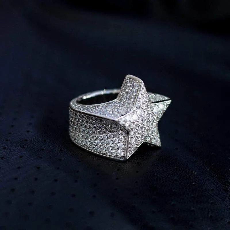 Diamond Star Ring