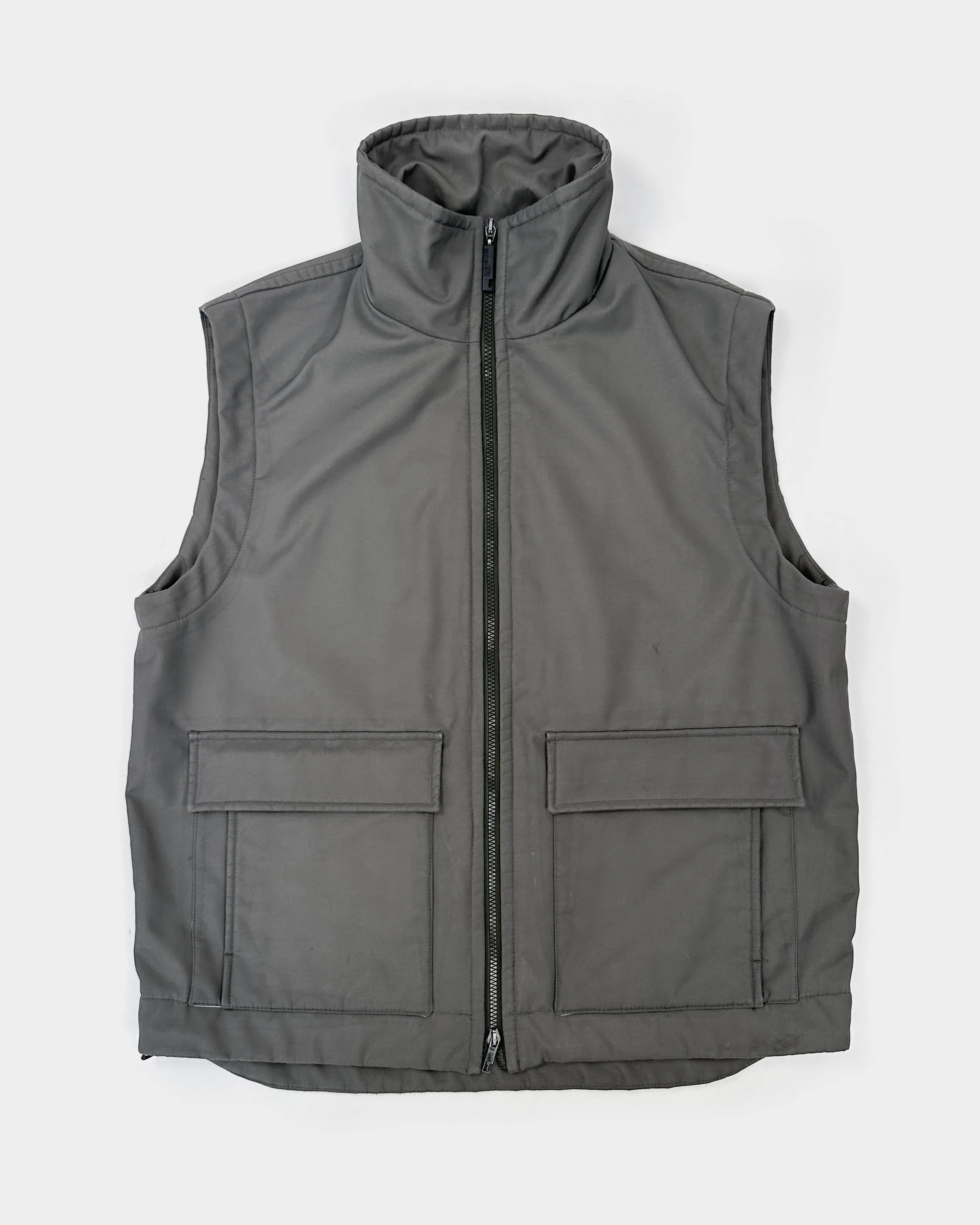 Iceberg Grey Body Warmer Vest 2000's