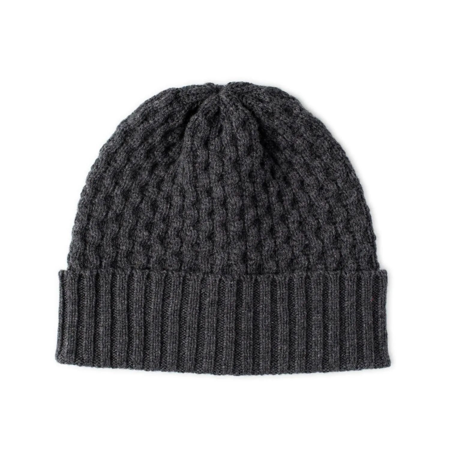 Lomond Lambswool Beanie - Aran Hat - Esk