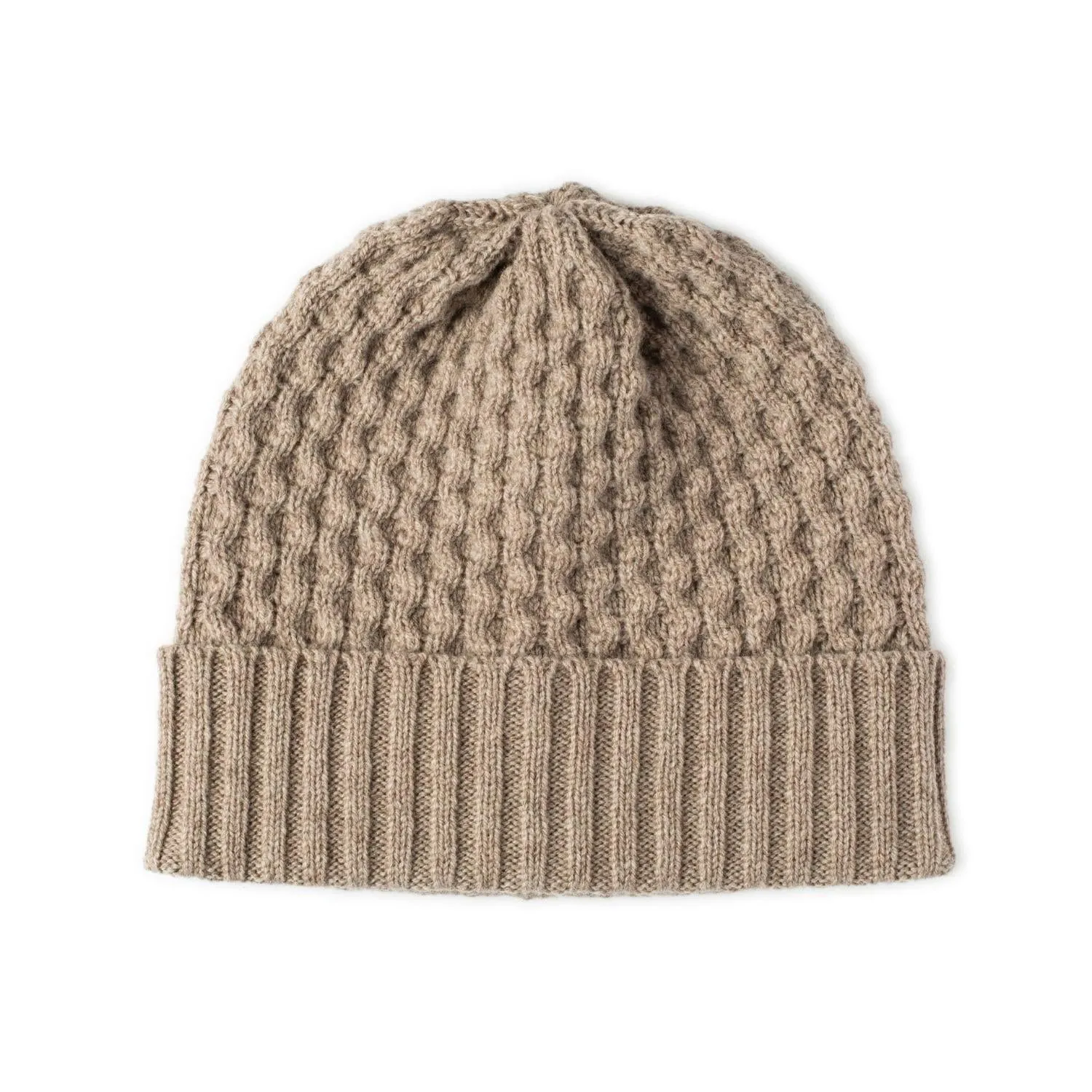 Lomond Lambswool Beanie - Aran Hat - Esk