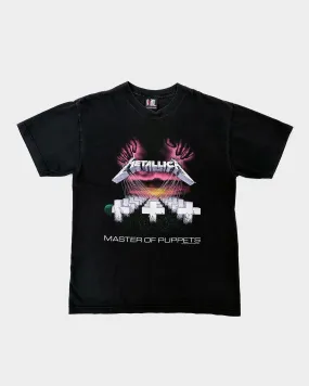 Metallica "Master of Puppets" By Giant Black Tee 1994