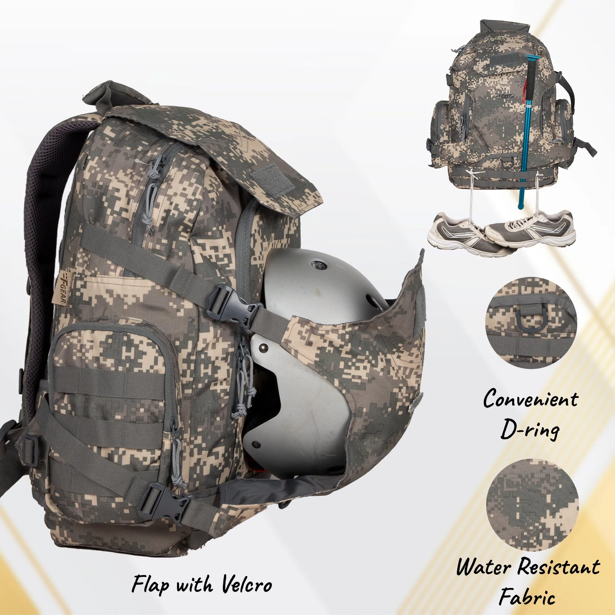 Military Ambush 32L Marpat ACV Digital Camo Rucksack