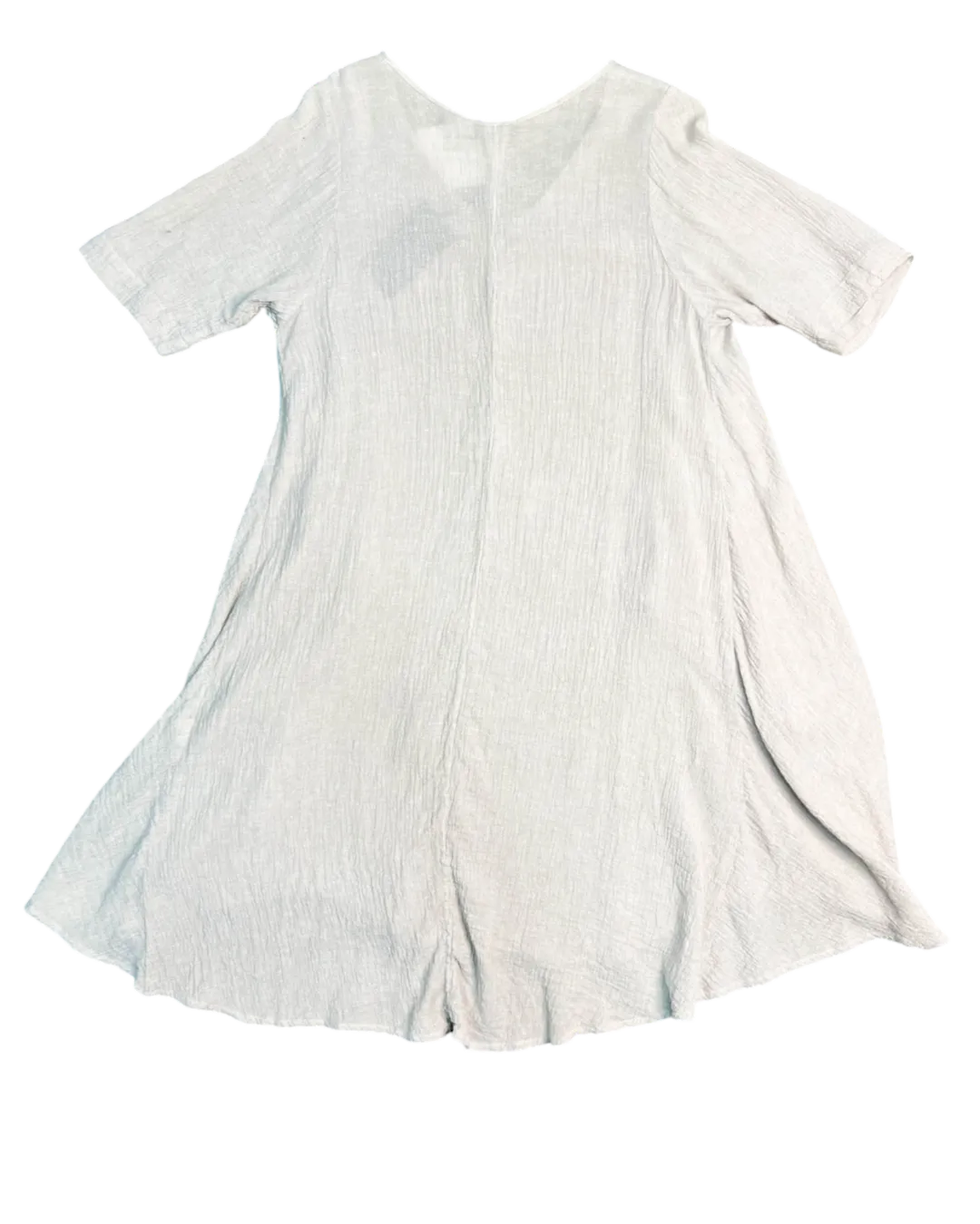 Size XXL (6) - Et Al Stone Linen Blend Dress