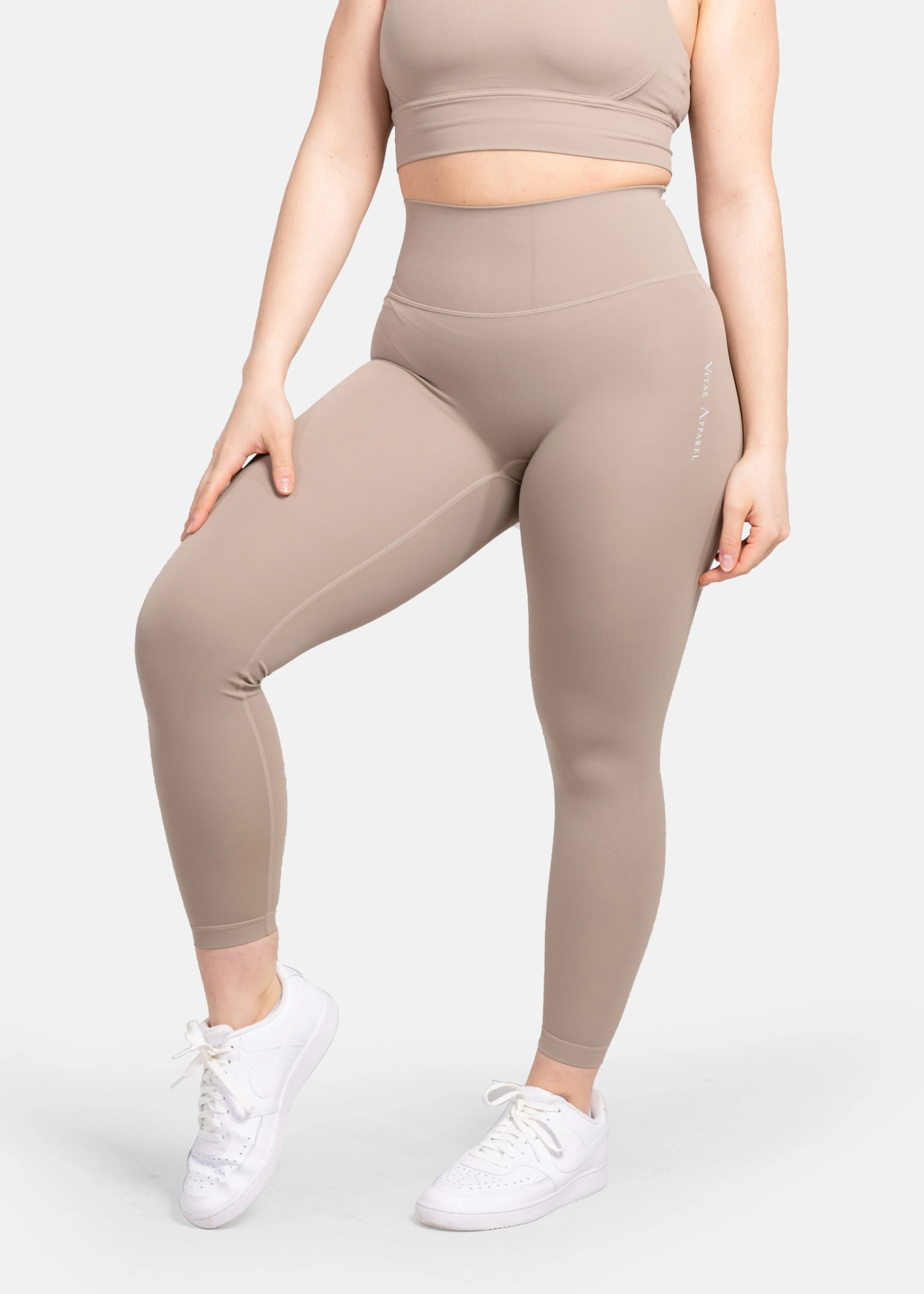 Ultra Flex Seamless Leggings Chai Latte